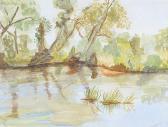 MOORE F 1900-1900,RIVER REFLECTIONS,Ross's Auctioneers and values IE 2016-09-07