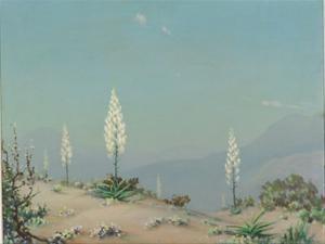 MOORE Frank Montague 1877-1967,Desert Landscape,Waddington's CA 2006-05-16
