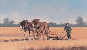 MOORE Gregory,PLOUGHING THE FIELD,Ross's Auctioneers and values IE 2024-01-24