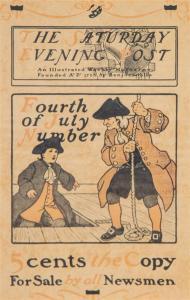 MOORE Guernsey 1874-1925,The Saturday Evening Post: Fourth of July Number,1900,Hindman US 2015-06-23