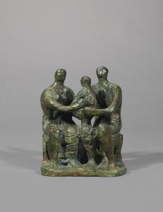 MOORE Henry 1898-1986,FAMILY GROUP,1945,Sotheby's GB 2016-02-03