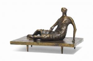 MOORE Henry 1898-1986,Maquette for a Draped Reclining Woman,1956,Christie's GB 2017-03-01
