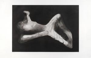 MOORE Henry 1898-1986,Reclining Figure in Dark Landscape (Cramer 565),1979,Sotheby's GB 2024-04-19