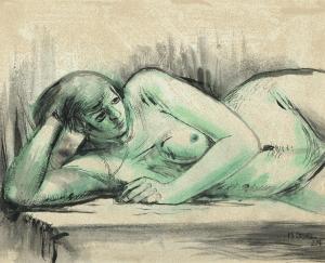 MOORE Henry 1898-1986,Reclining Woman,1928,Christie's GB 2024-03-21