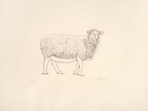 MOORE Henry 1898-1986,Sheep Standing,Tennant's GB 2017-05-26