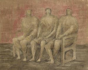 MOORE Henry 1898-1986,THREE SEATEDWOMEN,1942,Sotheby's GB 2018-05-14