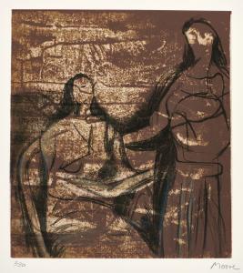 MOORE Henry 1898-1986,VISITATION,1981,Sotheby's GB 2016-09-28