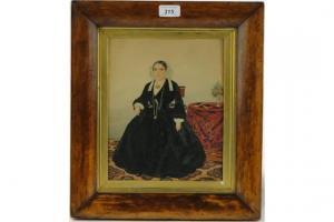 MOORE J.H,portrait of a woman,1854,Burstow and Hewett GB 2015-05-27