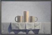 MOORE James B 1946,Two Cups and a Vase,1987,Clars Auction Gallery US 2017-02-19
