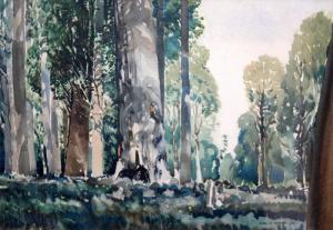 MOORE John Drummond McPh 1888-1958,A wooded glade,1929,Mallams GB 2013-07-17