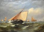 MOORE JOHN 1824-1908,OFF COLNE POINT,Horner's GB 2011-12-03