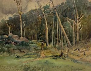 MOORE JONES Horace Millichamp 1868-1922,Homeward Bound - Landscape wi,1920,International Art Centre 2022-05-18