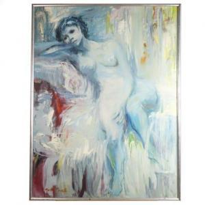 MOORE Martha Elizabeth 1913-1982,Reclining Nude,Kodner Galleries US 2021-07-21