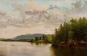 MOORE Nelson Augustus 1824-1902,Lake George,1889,Shannon's US 2020-11-19
