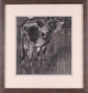 MOORE PARK Carlton 1877-1956,The Watching Cow,1899,Dawson's Auctioneers GB 2022-10-06