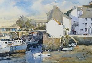 Moore Patsy,Polperro Harbour,Bellmans Fine Art Auctioneers GB 2022-02-22