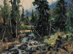 MOORE Robert C. 1957,Deep Creek,Scottsdale Art Auction US 2023-08-26