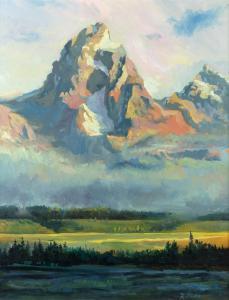 MOORE Robert C. 1957,Grand Teton Mist,Jackson Hole US 2024-02-17