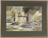MOORE Ronald Lambert 1927-1992,Tower Bridge, London,1976,Anderson & Garland GB 2021-07-01
