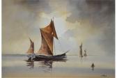 MOORE Thomas Cooper 1827-1901,Sailing boat,Andrew Smith and Son GB 2015-07-21