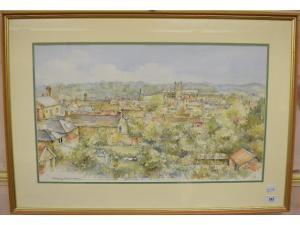 MOORSE Anne 1900,overlooking Sherborne,Charterhouse GB 2019-10-17