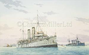MOORTGAT Ronny,H.M.S. \‘Iphigenia\’; H.M.Submarine \‘C3\’ and nav,1914,Charles Miller Ltd 2021-04-27