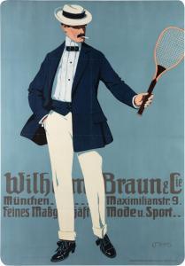 MOOS Carl Franz 1878-1959,Wilhem Braun & Cie,1908,Sotheby's GB 2022-05-06