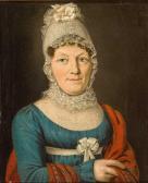 MOOSBRUGGER Wendelin 1760-1849,Portrait der Veronika Barxel;Portrait des Kaufherr,Zeller 2016-12-09