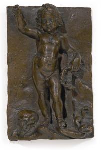 MOR Antonis 1512-1575,RELIEF WITH THE INFANT CHRIST WITH THE INSTRUMENTS,Sotheby's GB 2015-12-10