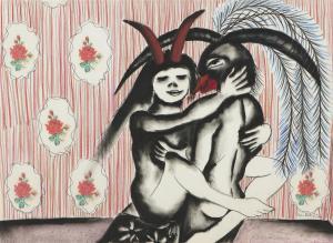 MORA Mirka Madeleine,Erotic Drawing No. 30 (And All For Love And Nothin,1973,Leonard Joel 2023-10-24
