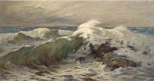 MORACHE BREUILH J.,Waves crashing on the shore,Christie's GB 2004-02-19