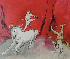 MORAGO,Circo equestre,1970,Mecenate Aste IT 2014-11-20