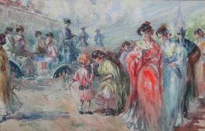 MORALES Ruiz 1800-1900,A colourful gathering,Bellmans Fine Art Auctioneers GB 2020-08-11