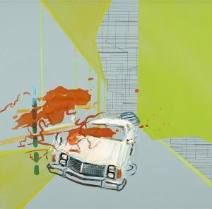 MORAN KRISTINE 1974,Getaway Car,2004,Heffel CA 2024-03-28