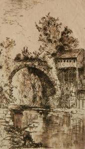 MORAN Mary Nimmo 1842-1899,The Bridge House,Rachel Davis US 2019-10-19