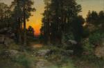 MORAN Thomas 1837-1926,Solitude. The Coconino Forest, Arizona,1907,Scottsdale Art Auction 2018-04-07