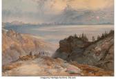 MORAN Thomas 1837-1926,The Great Salt Lake of Utah,Heritage US 2021-06-18