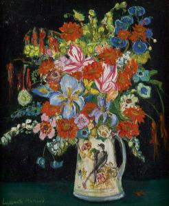 MORAND Guillemette 1913-1989,Nature morte au vase de fleurs,Mercier & Cie FR 2012-10-07