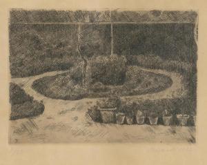 MORANDI Giorgio 1890-1964,Il giardino di via Fondazza,1924,Gregory's IT 2024-04-17