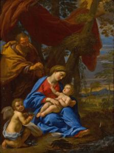 MORANDI Giovanni Maria 1622-1717,The Rest on the Flight to Egypt,Sotheby's GB 2022-01-27