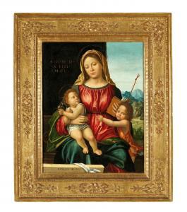 MORANDO IL CAVAZZOLA Paolo,La Vierge, l\’Enfant et le petit Saint Jean,1514,Piguet 2018-09-26