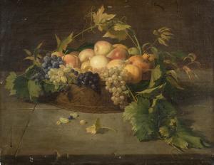 MORANI Vincenzo 1809-1870,Cesto con frutta,1850,Il Ponte Casa D'aste Srl IT 2018-05-16