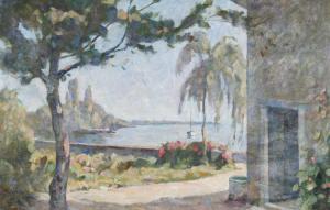 MORARD Arthur 1882-1950,La Perle du lac à Genève,Walker's CA 2016-10-04