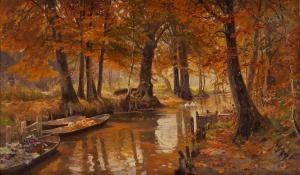 MORAS Walter 1854-1925,Autumn in a park,Desa Unicum PL 2024-04-16