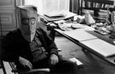 MORATH Inge,Saul Steinberg, de la série "Portraits aux masques,1959,Yann Le Mouel 2008-05-21