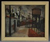 MORBY E,A Street in Northern England,1959,Bamfords Auctioneers and Valuers GB 2017-03-15