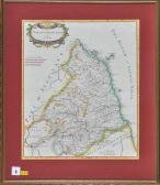MORDEN Robert 1650-1703,A Map of Northumberland,Anderson & Garland GB 2016-08-09