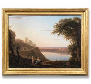MORE Jacob 1740-1793,A view of Lake Nemi, anciently called Speculum Dianae,Bonhams GB 2022-07-14