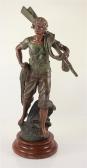 MOREAU Franck,A FISHERMAN FIGURE,Apple Tree Auction Center US 2015-04-29