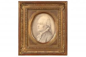 MOREAU Jean Michel le jeune 1741-1814,Portrait d'homme,Aguttes FR 2024-01-30